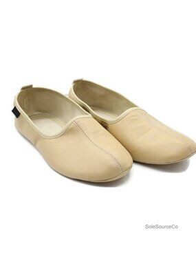 Womens Leather Slippers House Shoes Barefoot Mocc
